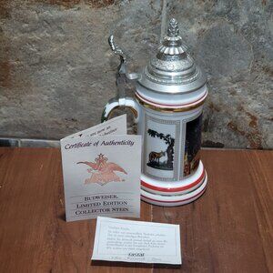 Anheuser Busch Stein 1991 After The Hunt Germany 8870